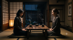 人間の業 ― 綺麗事の裏側 第４１話：虚栄の姉妹 ―― 秘められたマウント、マウントの裏に蠢く見栄の膜 ――の画像