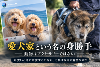 人間の業 ― 綺麗事の裏側（別版）：愛犬家という名の身勝手 ― 動物はアクセサリーではないの画像