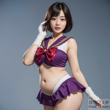 セクシーなセーラー戦士の誘惑の画像