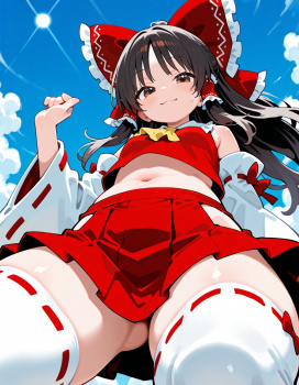 【二次】東方Project-博麗霊夢 画像【エロ】 その02の画像