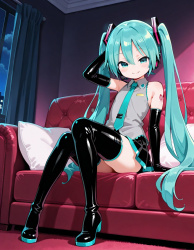 【二次】【初音ミク】-ちびミクちゃん 画像【エロ】 その24の画像