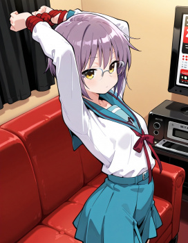 【二次】涼宮ハルヒの憂鬱-長門有希 画像【エロ】 その05の画像