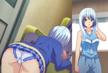 部活少女が教師に汚される恥辱の関係…弱みを握られたJKが精子まみれ💛の画像