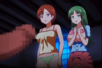 処女喪失したばかりの姉妹にビンビンのチンポが迫る?の画像