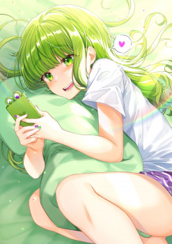 【非・微エロ】木曜日の緑髪美少女画像まとめ その２１６の画像