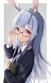 【非・微エロ】知的で魅力的な雰囲気のメガネっ娘美少女画像まとめ その４の画像