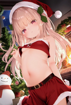 【非・微エロ】今年一押しのサンタコス美少女画像まとめ その１０の画像