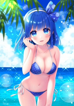 【非・微エロ】水曜日の青髪美少女画像まとめ その２４２の画像