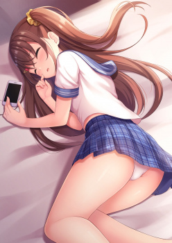 【非・微エロ】土曜日の茶髪美少女画像まとめ その２５３の画像