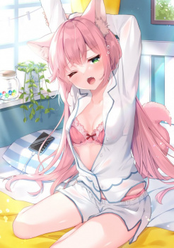 【非・微エロ】火曜日の赤髪・ピンク髪美少女画像まとめ その２５４の画像