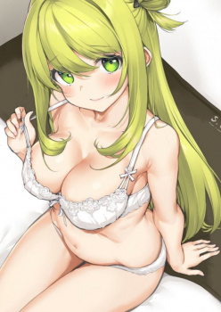 【非・微エロ】木曜日の緑髪美少女画像まとめ その２６０の画像