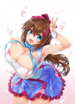 【非・微エロ】元気をもらえるプレイフル美少女の二次画像まとめ その１１の画像