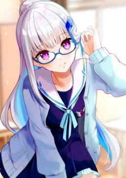 【非・微エロ】頭がよさそうなメガネっ娘美少女画像まとめ その７の画像