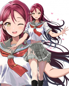 【キャラ】桜内梨子 画像まとめ その６【ラブライブ！サンシャイン！！】の画像