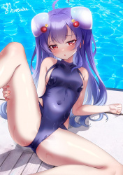 【非・微エロ】日曜日の紫髪美少女画像まとめ その２７６の画像
