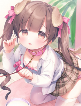 【非・微エロ】飼い主の言うことは絶対！従順な犬耳っ娘美少女画像まとめ その２の画像