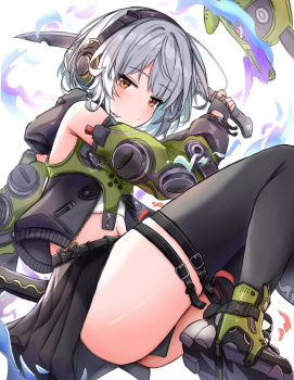 【非・微エロ】かっこいい武器を装備した戦う女の子画像詰め合わせ その２の画像