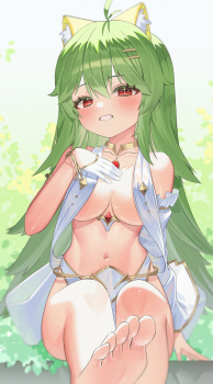 【非・微エロ】木曜日の緑髪美少女画像まとめ その１０３の画像