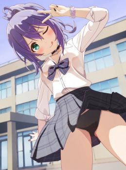 【非・微エロ】日曜日の紫髪美少女画像まとめ その１１０の画像