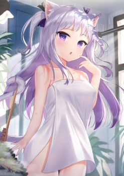 【非・微エロ】日曜日の紫髪美少女画像まとめ その１１１の画像