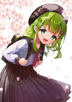 【非・微エロ】木曜日の緑髪美少女画像まとめ その１１１の画像