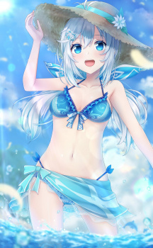 【非・微エロ】色鮮やかな水着を身に着けた女の子の二次画像まとめ その３７の画像