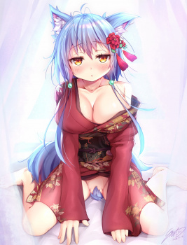 【非・微エロ】水曜日の青髪美少女画像まとめ その１１２の画像