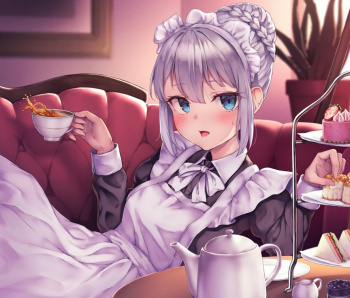 【非・微エロ】息抜きに最適なメイド美少女のご奉仕二次画像まとめ その２０の画像