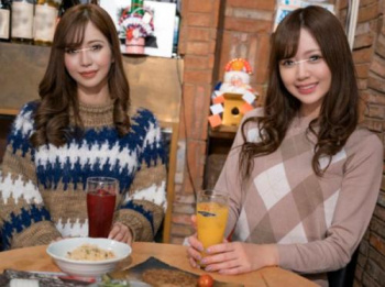 【素人ナンパ】姉妹で超美人なスレンダーギャル二人組を腰砕け絶頂崩壊にまで追い込んだ中出しSEX!の画像