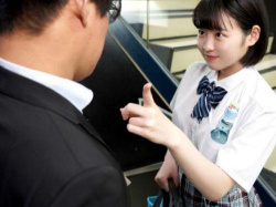 【星乃さくら】ラムネ星からチンポを求めてやってきた制服少女さくらたんと校内で淫行セックス！の画像