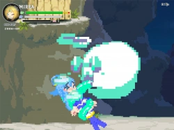 ミリア戦記DX ゴーストに捕食されるアクアの画像