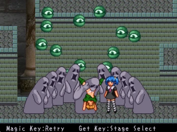 ククリの冒険 敗北 3st ボス戦で番人白に敗北の画像