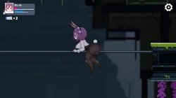 バニーガールの奇妙な異星アドベンチャー 鉄棒オナニーの画像