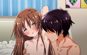 【エロアニメ】お兄ちゃん、朝までずっとギュッてして！ 女未すみ編の画像