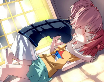 【画像】発情女の子同士の、ガチ百合セックスがこちらwwwwwwwwwwwwwの画像