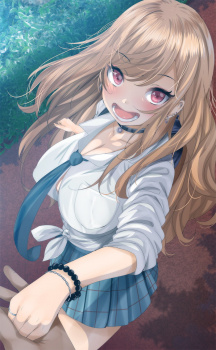 【画像】ギャルの女の子キャラのイラスト、マジでエッチすぎるの画像