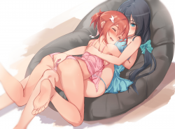 【画像】女の子なのに女の子の体が大好きな、スケベ百合レズの画像まとめの画像