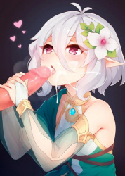 【画像】女の子が口の中にちんぽを含ませてる、フェラエロ画像まとめの画像