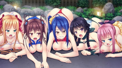 【画像】複数の女の子からHされてる、王様ハーレムイラストまとめの画像