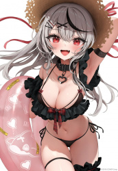 【画像】水着を着た女の子、露出度高すぎてもう完全アウト状態ｗｗｗｗｗｗｗｗｗｗｗｗの画像