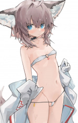 【画像】発情期入ったらクソシコい、ケモノ耳二次元画像の画像