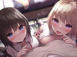 【画像】複数の女の子が描かれた、エッチなイラストがエロすぎるwwwwwwwwwwwwwの画像