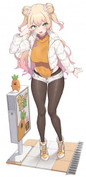 【画像】クッソエロい発育したギャルの二次元キャラ、ガチでシコれるの画像