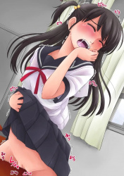 【画像】「オナニー気持ちよすぎっ❤︎（クチュクチュ）」自慰行為してる、エッチな女の子の二次イラストまとめの画像