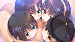 【画像】複数女の子がいる、ハーレム二次イラストがガチでシコれるの画像