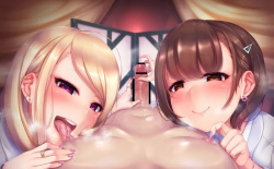 【画像】複数の女の子から責められる、ハーレム系の抜けるエロイラストまとめの画像