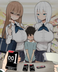 【画像】複数女の子がいる、ハーレム二次イラストがガチでシコれるの画像