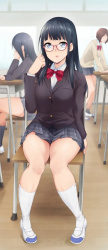 【画像】メガネ女子好き必見の、最高に可愛い二次元女の子エロ画像まとめの画像