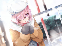 【画像】メガネで真面目そうに見えて、淫乱ビッチでエロすぎる女の子のイラストがこちらの画像