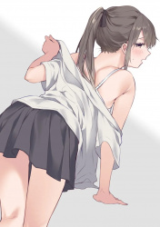 【画像】太ももが健康的でエッチすぎる、二次イラスト集がこちらの画像